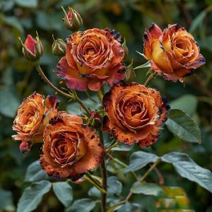 Роза плетистая Оранжевый Бриллиант купить по цене от 450р. в интернет-магазине «Посадика» с доставкой почтой в в Новоузенске и по всей России – [изображение №1].